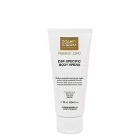 Tube  of  Martiderm  Pigment  Zero  DSP-Specific  Body  Areas  by  Martiderm,  a  body  cream  indicated  for  lightening  dark  spots.