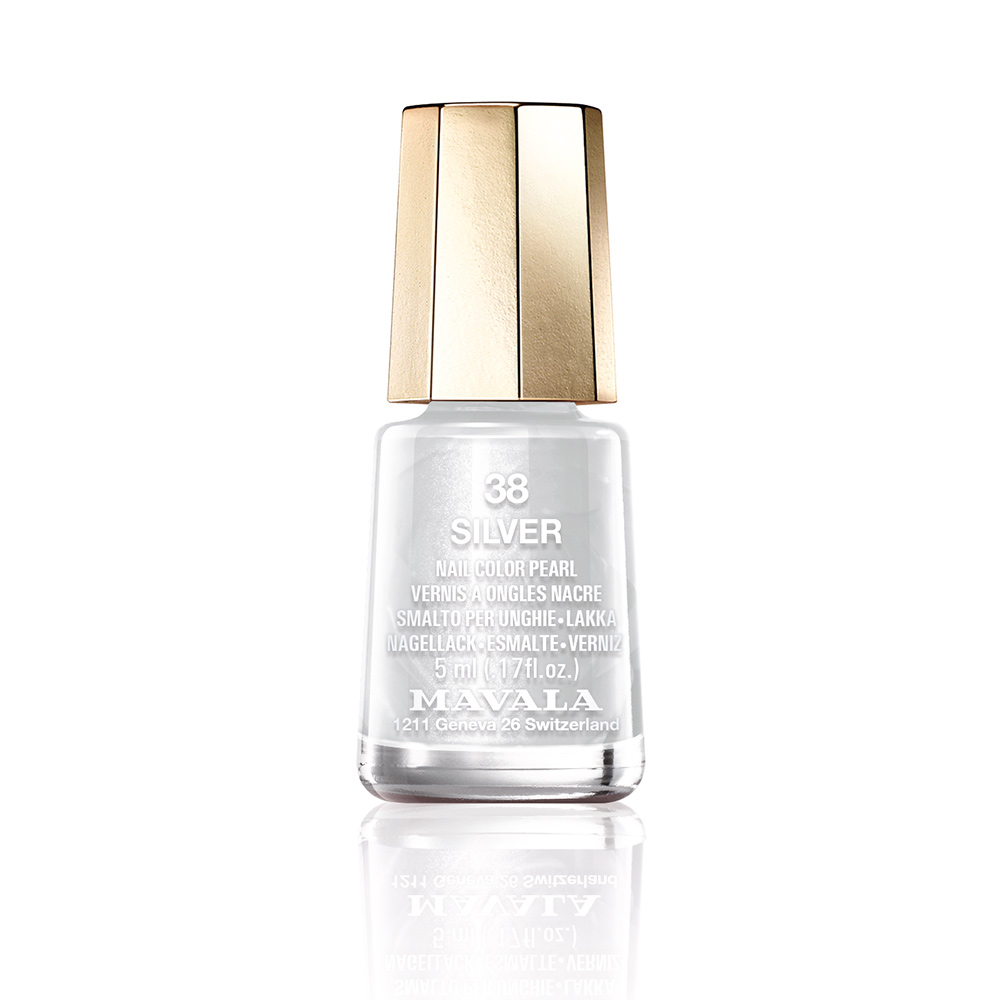 MavalaNailColor38Silver Mavala Nail Color 38 Silver