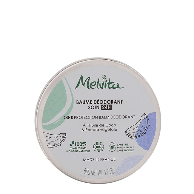 Melvita24HProtectionDeodorantBalm50g Melvita 24H Protection Deodorant Balm 50g