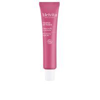 Jar  of  Melvita  Source  De  Roses  Revitalizing  Night  Gel  by  Melvita,  a  gel  texture  indicated  for  hydrating  and  plumping  the  skin.