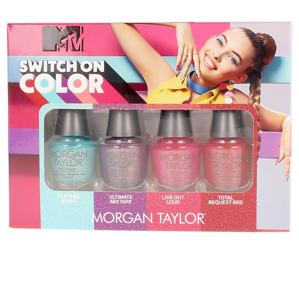 MorganTaylorSwitchOnColorNailPolishSet Morgan Taylor Switch On Color Nail Polish Set