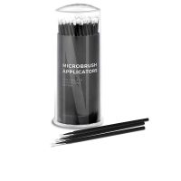 Box  of  Microbrush  Applicators  by  Nanolash,  a  lint  free  applicator  indicated  for  cleaning  eyelashes  with  precision.