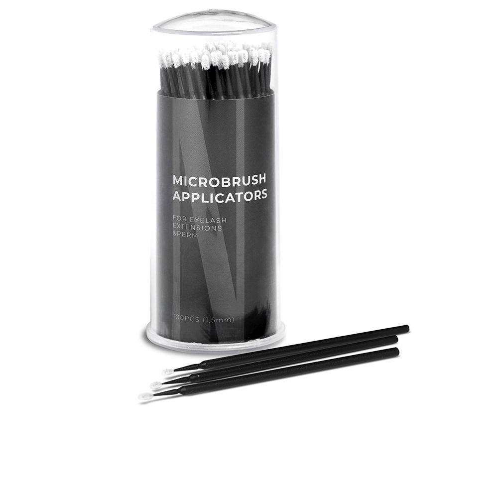 NanolashMicrobrushApplicatorsforEyelashExtensions1.5mmx100 Nanolash マイクロブラシ アプリケーター 1.5mm x100 (まつげエクステ用) - 画像 (1)