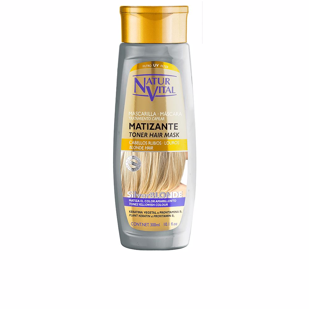 NaturVitalTonerHairMaskBlondeHair300ml Natur Vital トナーヘアマスク ブロンドヘア 300ml - 画像 (1)