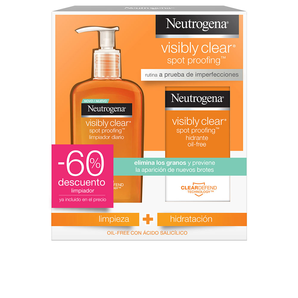 NeutrogenaVisiblyClearSpotProofingAnti-AcneSet Neutrogena Visibly Clear Spot Proofing Anti-Acne Set