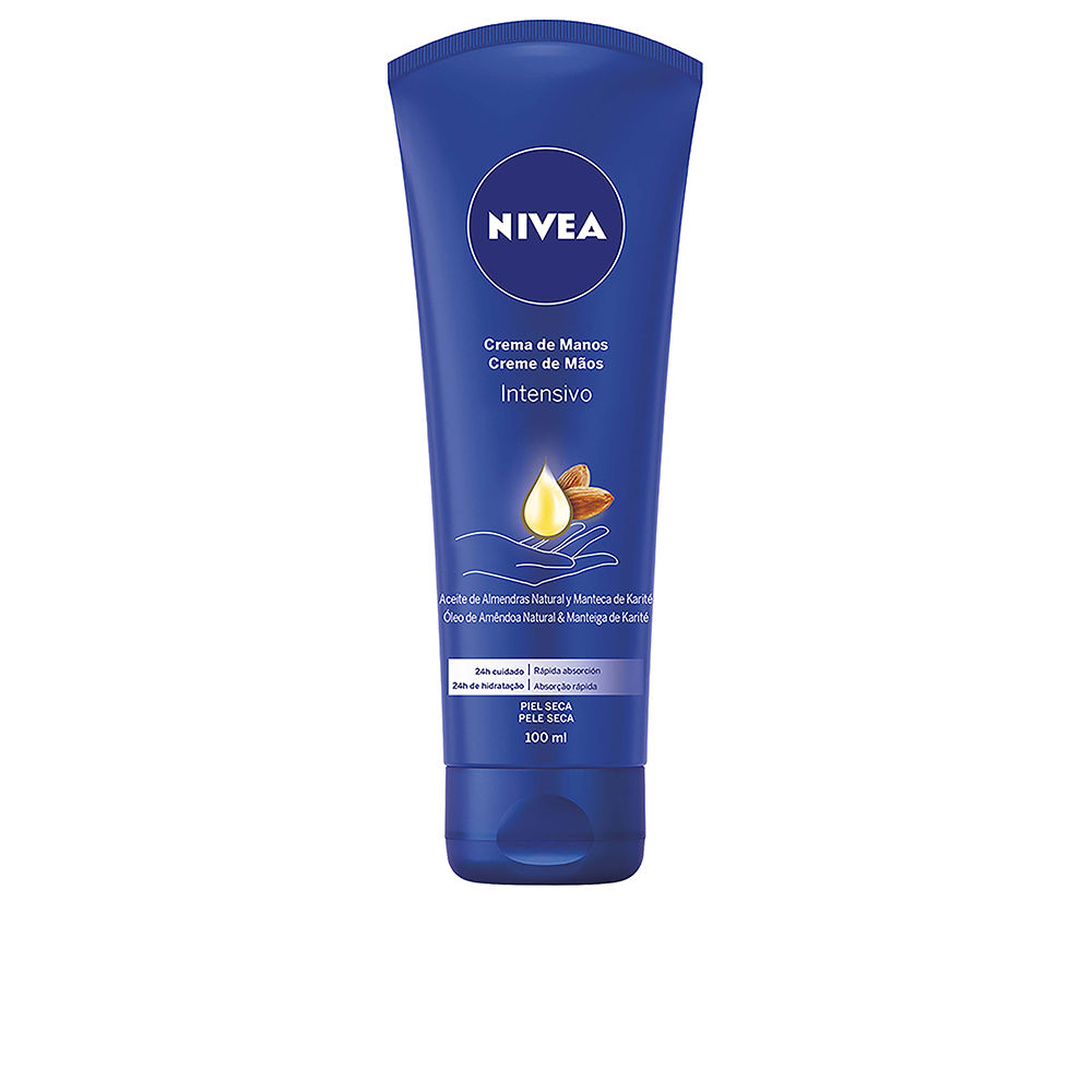 NiveaIntensiveAlmondOilHandCream100ml Nivea Intensive Almond Oil Hand Cream 100ml - 画像 (1)