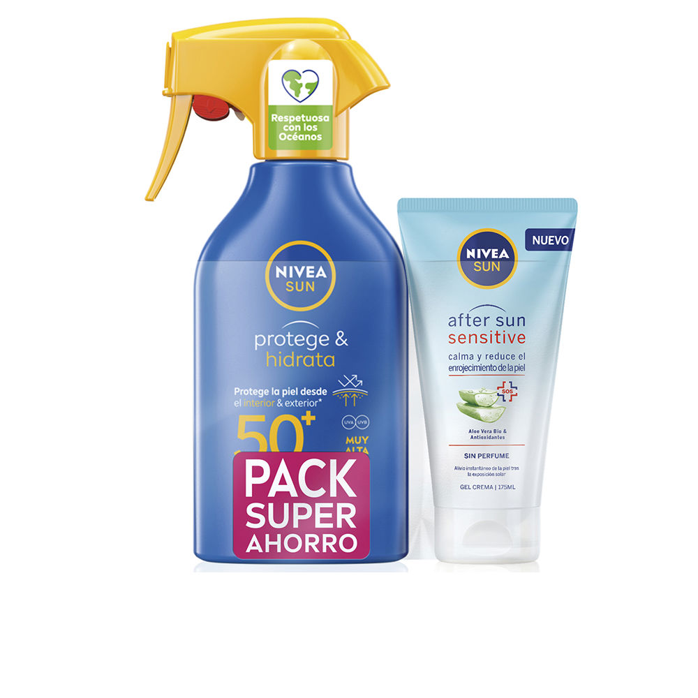 NiveaSunProtectHydrateSpraySPF50Set ニベアサン プロテクト&ハイドレート スプレー SPF50+ セット - 画像 (1)