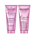 Box  of  Nuxe  Hair  Prodigieux  The  High  Shine  Duo  by  Nuxe,  a  hair  care  set  indicated  for  cleansing  and  nourishing  hair.