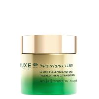 Jar  of  Nuxe  Nuxuriance  Ultra  Day  &  Night  Cream  by  Nuxe,  a  face  cream  indicated  for  improving  firmness  and  radiance.