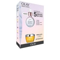 Box  of  Olay  Vitamin  C  SPF30  Day  Cream  Set  by  Olay,  a  skincare  set  indicated  for  anti-dark-spot  action  and  hydration.
