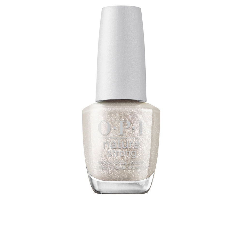 OpiNatureStrongNailLacquerColorGlowingPlaces15ml Bottle of Opi Nature Strong Nail Lacquer Color Glowing Places by Opi, a creamy nail polish indicated for long-lasting high-shine finish.