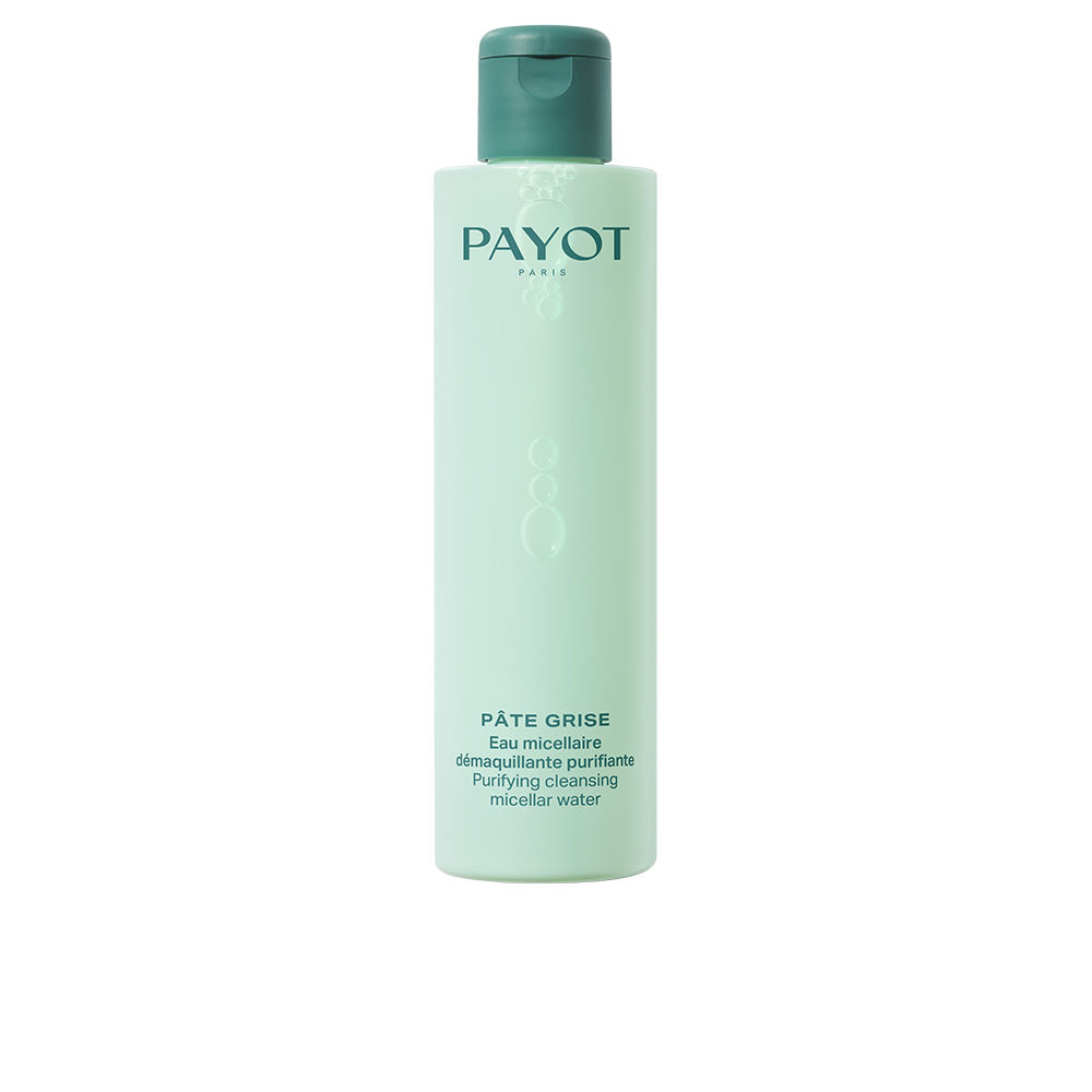 PayotPâteGriseMicellarWater200ml Bottle of Payot Pâte Grise Micellar Water by Payot, a refreshing water indicated for cleansing and purifying the skin.