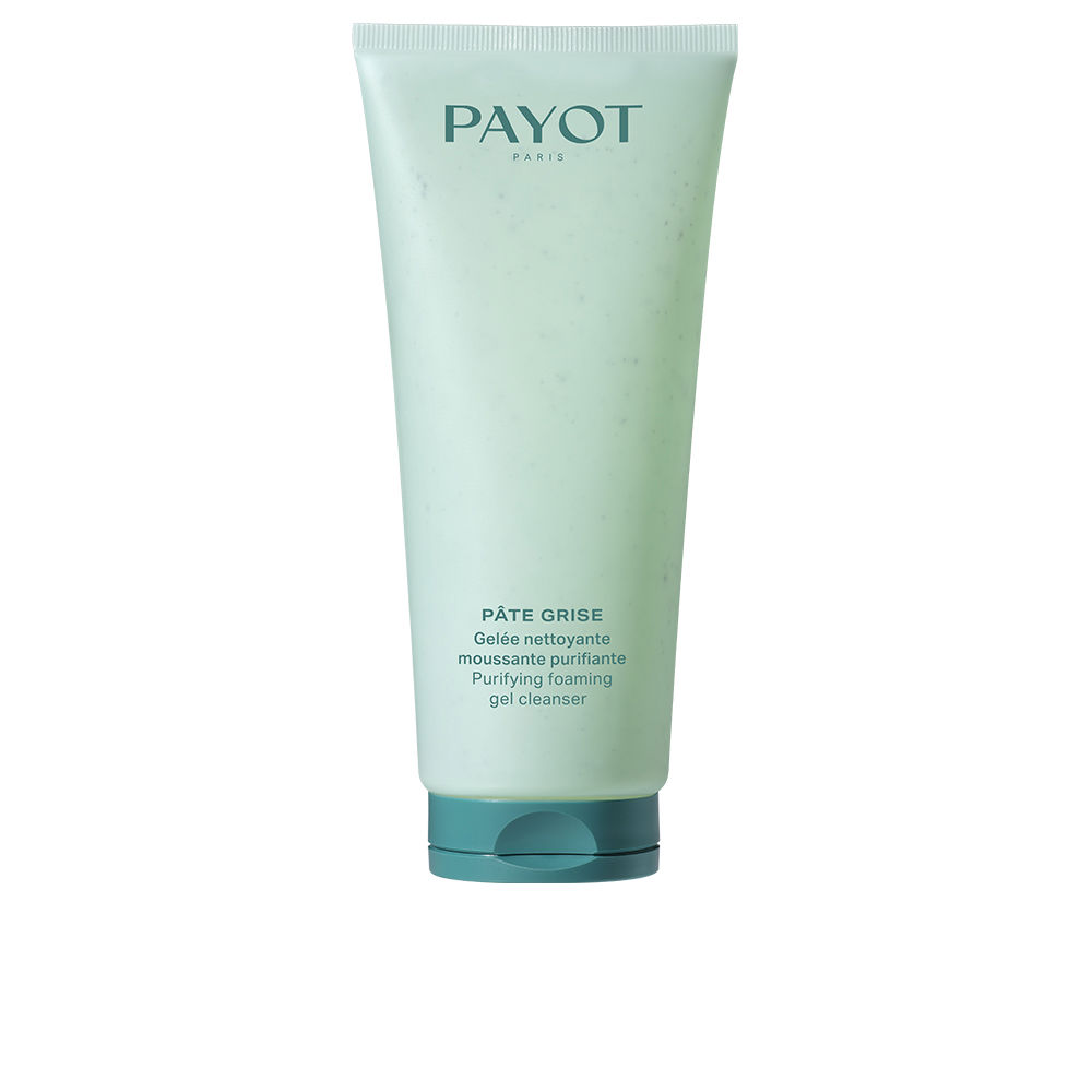PayotPâteGrisePurifyingFoamingGelCleanser200ml Bottle of Payot Pâte Grise Purifying Foaming Gel Cleanser by Payot, a foaming gel indicated for purifying and cleansing skin.