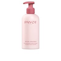 Bottle  of  Payot  Rituel  Douceur  Emollient  Hand  Cleanser  by  Payot,  a  creamy  cleanser  indicated  for  moisturizing  and  cleaning  hands.