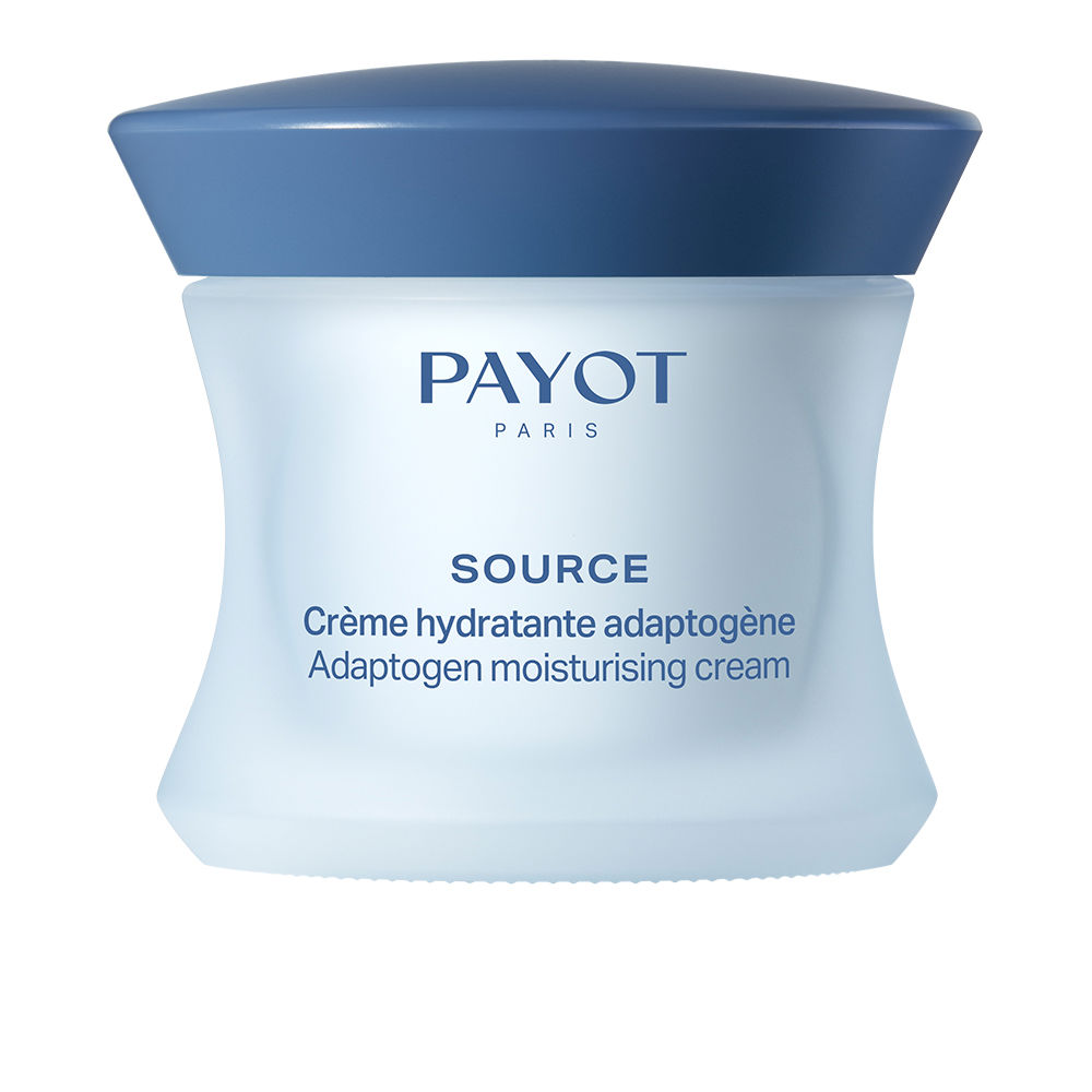 PayotSourceAdaptogenMoisturizingCream50ml Jar of Payot Source Adaptogen Moisturizing Cream by Payot, a rich cream indicated for 48h hydration and environmental protection.