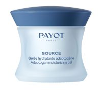 Jar  of  Payot  Source  Adaptogenic  Moisturizing  Gel  by  Payot,  a  fresh  gel  indicated  for  deep  hydration  and  fighting  environmental  stress.