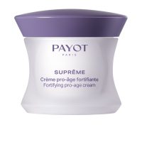 Jar  of  Payot  Suprême  Fortifying  Pro-Age  Cream  by  Payot,  a  face  cream  indicated  for  reducing  signs  of  aging  and  skin  sagging.