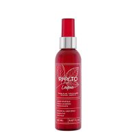 Spray  of  PhytoLaque  Botanical  Hair  Spray  Light  Hold  by  Phyto,  a  botanical  hairspray  indicated  for  a  natural  soft  hold.