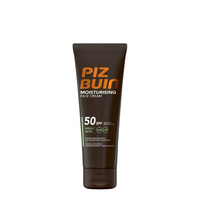 PizBuinMoisturisingFaceCreamSPF5050ml Piz Buin モイスチャライジング フェイスクリーム SPF50 50ml - 画像 (1)