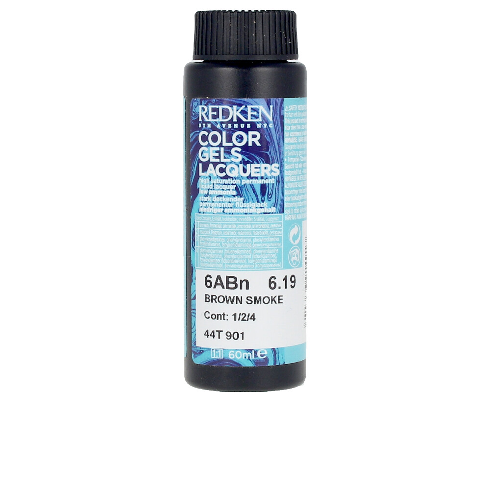 RedkenColorGelsLacquersColor6AbnBrownSmoke60ml Redken Color Gels Lacquers Color 6Abn Brown Smoke 60ml