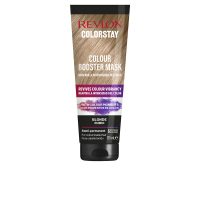 Jar  of  Revlon  Colorstay  Color  Booster  Mask  Color  Blonde  by  Revlon,  a  hair  mask  indicated  for  dyed  hair  intensity.