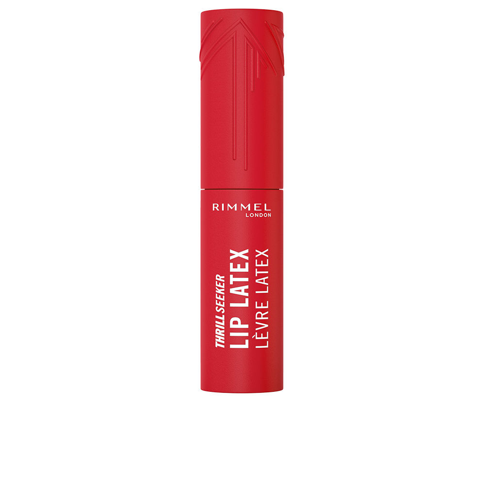 RimmelLondonThrillSeekerLipLatexLipGlossColor400RimmelRed6ml Rimmel London Thrill Seeker Lip Latex Gloss Labial Cor 400 Rimmel Red 6ml - Image 1