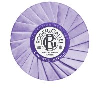 Product  container  of  Roger  &  Gallet  Lavande  Royale  Wellness  Soap  by  Roger  &  Gallet,  a  soap  indicated  for  skin  cleansing.