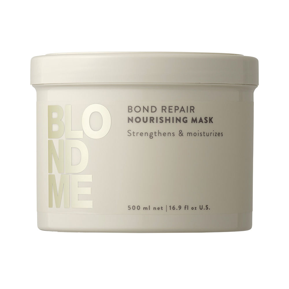 SchwarzkopfBlondmeBondRepairNourishingMask500ml Schwarzkopf Blondme Bond Repair Nourishing Mask 500ml - Image 1
