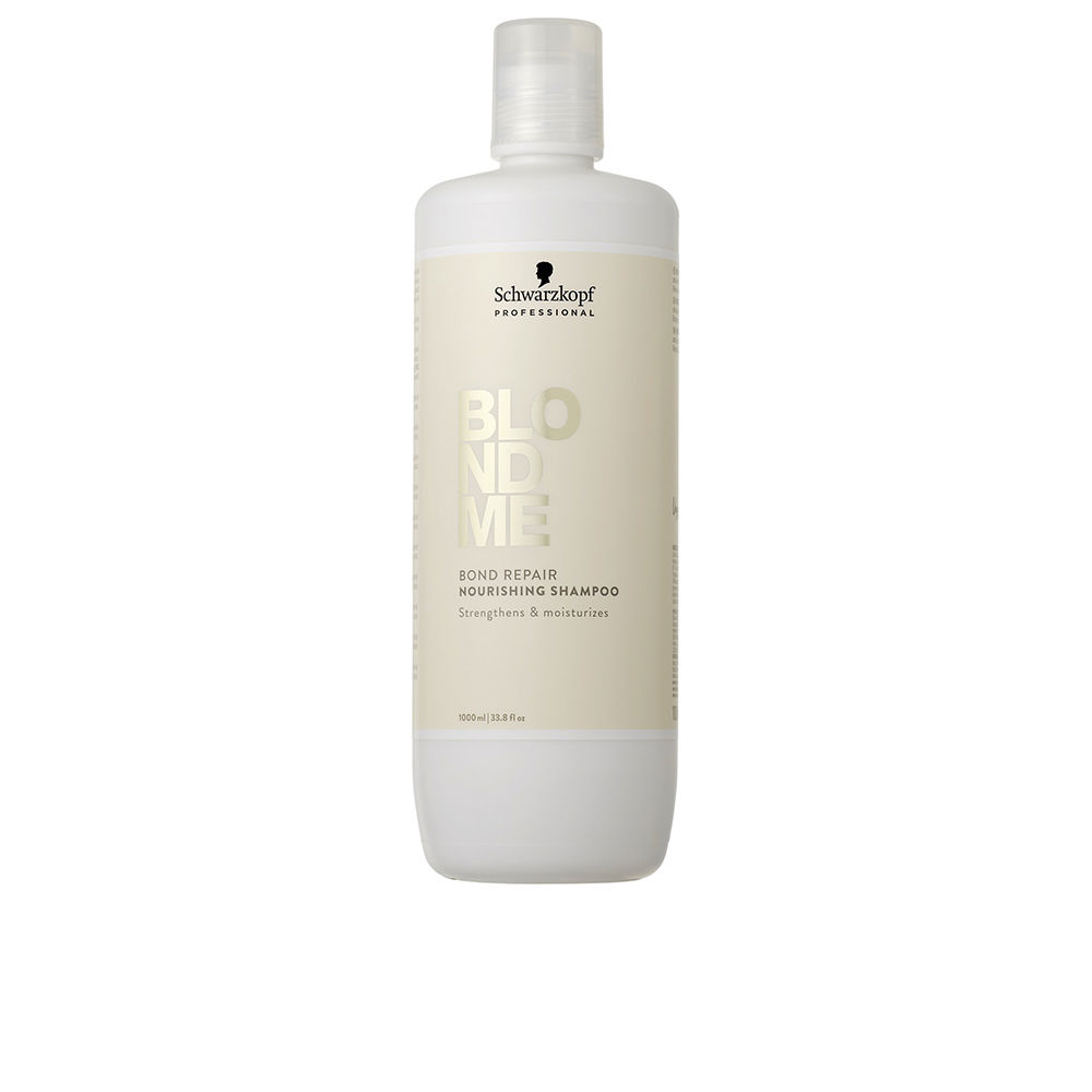 SchwarzkopfBlondmeBondRepairNourishingShampoo1000ml Schwarzkopf Blondme Bond Repair Champô Nutritivo 1000ml - Image 1