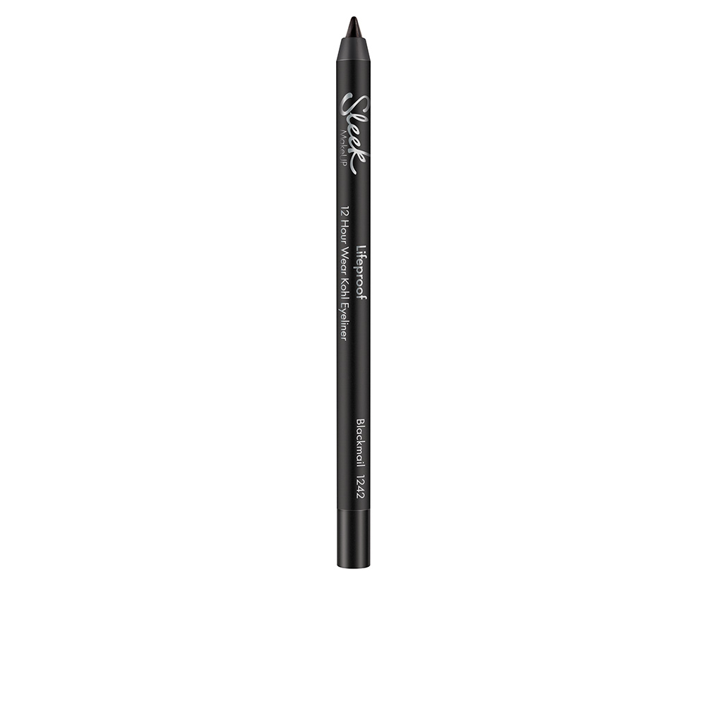 SleekLifeproof12HWearMetallicEyelinerColorBlackmail Sleek Lifeproof 12H Wear Delineador Metálico Cor Blackmail - Image 1