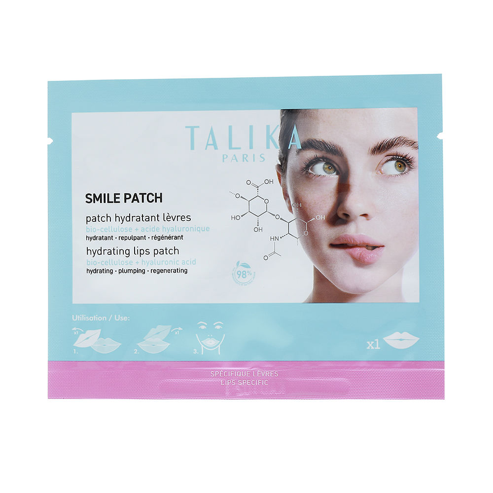 TalikaSmilePatchHydratingLipsPatch Sachet of Talika Smile Patch Hydrating Lips Patch by Talika, a lip patch indicated for moisturizing and plumping the lips.