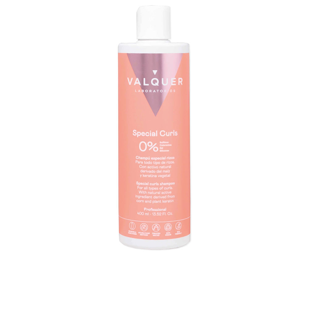 ValquerSpecialCurls0%CurlyMethodShampoo400ml Valquer Special Curls 0% Curly Method Shampoo 400ml
