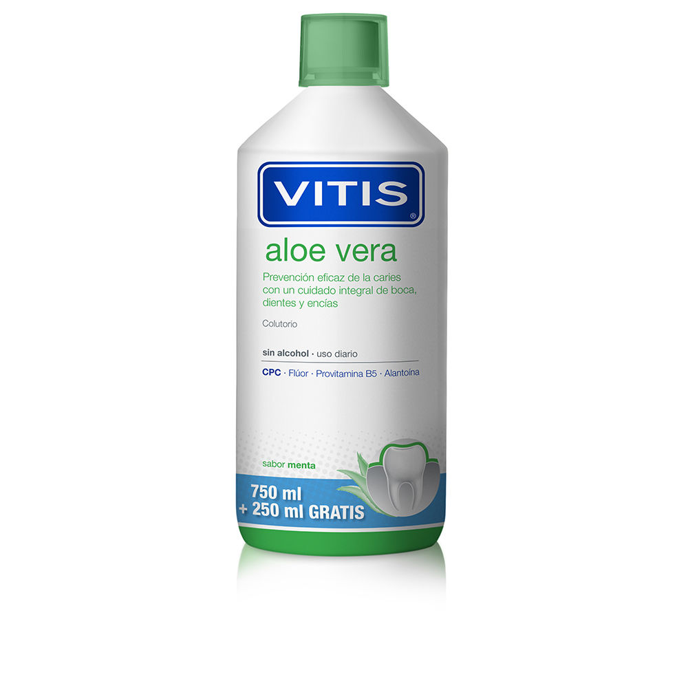 VitisAloeVeraMouthwash1000ml Elixir Bucal Vitis Aloe Vera 1000ml - Image 1