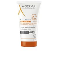 Tube  of  A-Derma  Exomega  Control  Emollient  Solar  Cream  SPF50