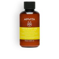 Bottle  of  Apivita  Frequent  Use  Chamomile  &  Honey  Shampoo  by  Apivita,  a  shampoo  indicated  for  cleansing  and  softening  hair.