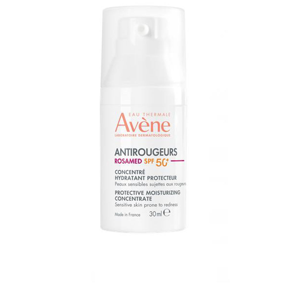 AvèneAntirougeursRosamedChronicRednessConcentrateSPF50+30ml Tube of Avène Antirougeurs Rosamed Chronic Redness Concentrate by Avène, a cream indicated for skin with rosacea.