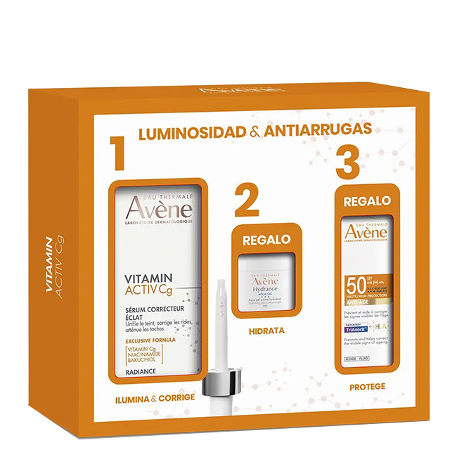 AveneVitaminActivCgAnti-AgingandIlluminatingGiftSet Avène Vitamin Activ Cg Set de Regalo Antiedad e Iluminador - Image 1