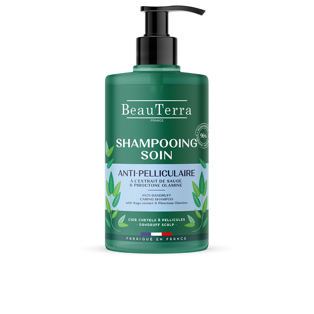 BeauterraAnti-DandruffCaringShampoo750ml Bottle of Beauterra Anti-Dandruff Caring Shampoo by Beauterra, a shampoo indicated for purifying the scalp and removing dandruff.