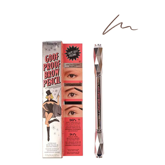 BenefitGoofProofBrowPencilColor04Medium0.34g Benefit Goof Proof Brow Pencil Color 04 Medium 0.34g