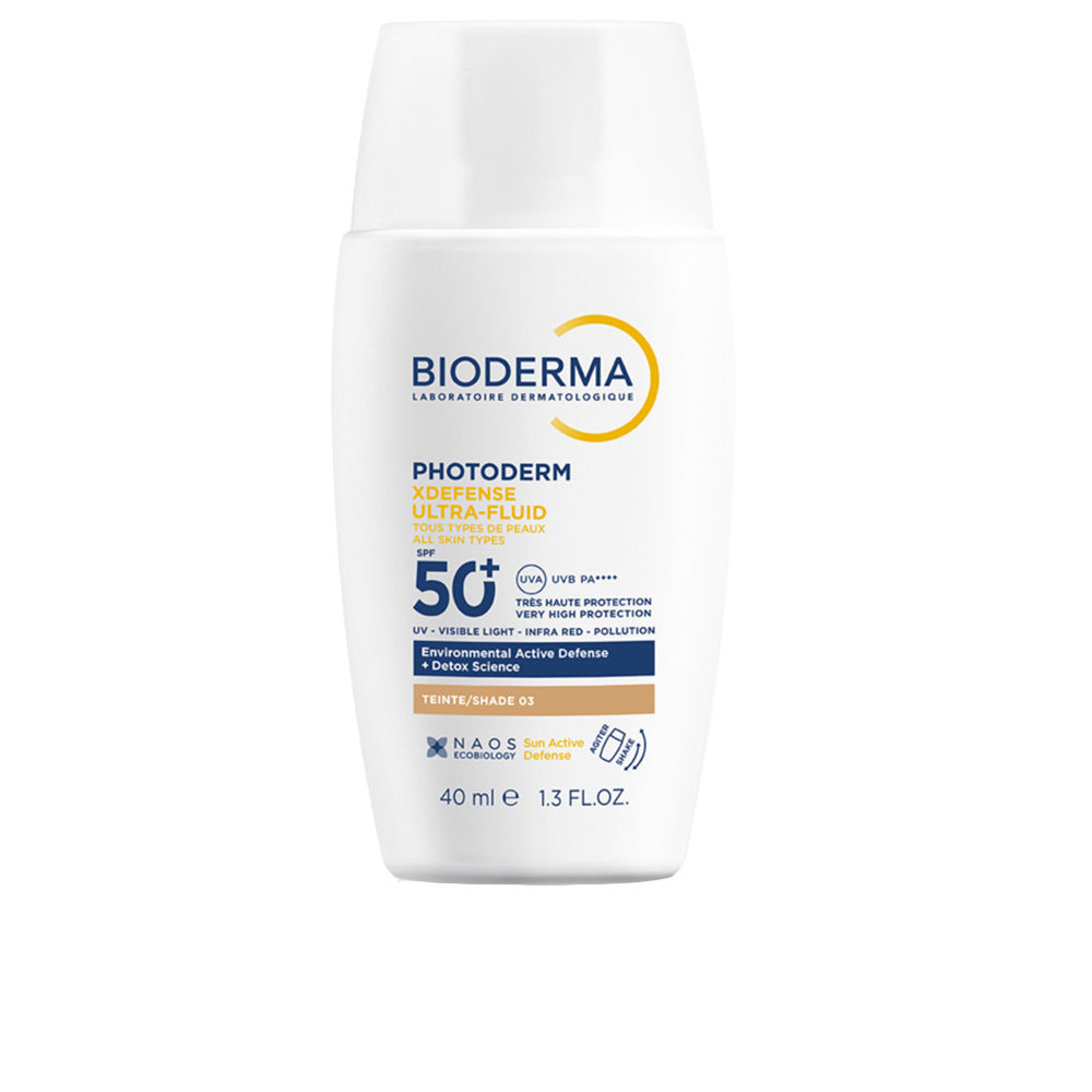 BiodermaPhotodermXDefenseSPF50TintedFluidShade0340ml ビオデルマ フォトデルム Xディフェンス SPF50+ ティンテッドフルイド シェード03 40ml - 画像 (1)