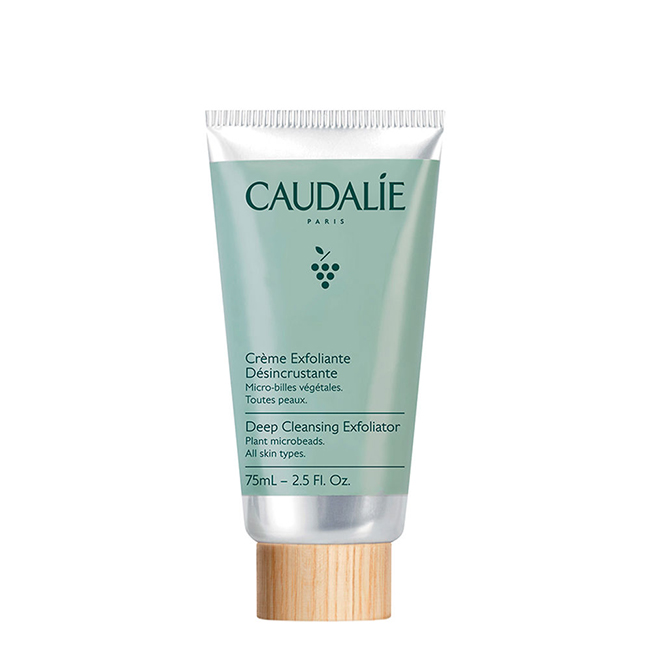 CaudalieDeepCleansingExfoliator75ml Tube of Caudalie Deep Cleansing Exfoliator by Caudalie, a face scrub indicated for purifying and refining skin texture.