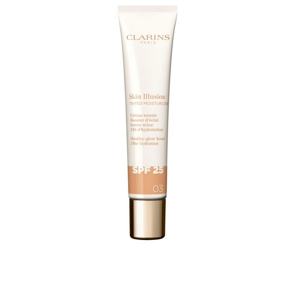 ClarinsSkinIllusionTintedMoisturizerSPF25Color0340ml Clarins Skin Illusion Tinted Moisturizer SPF25 Color 03 40ml