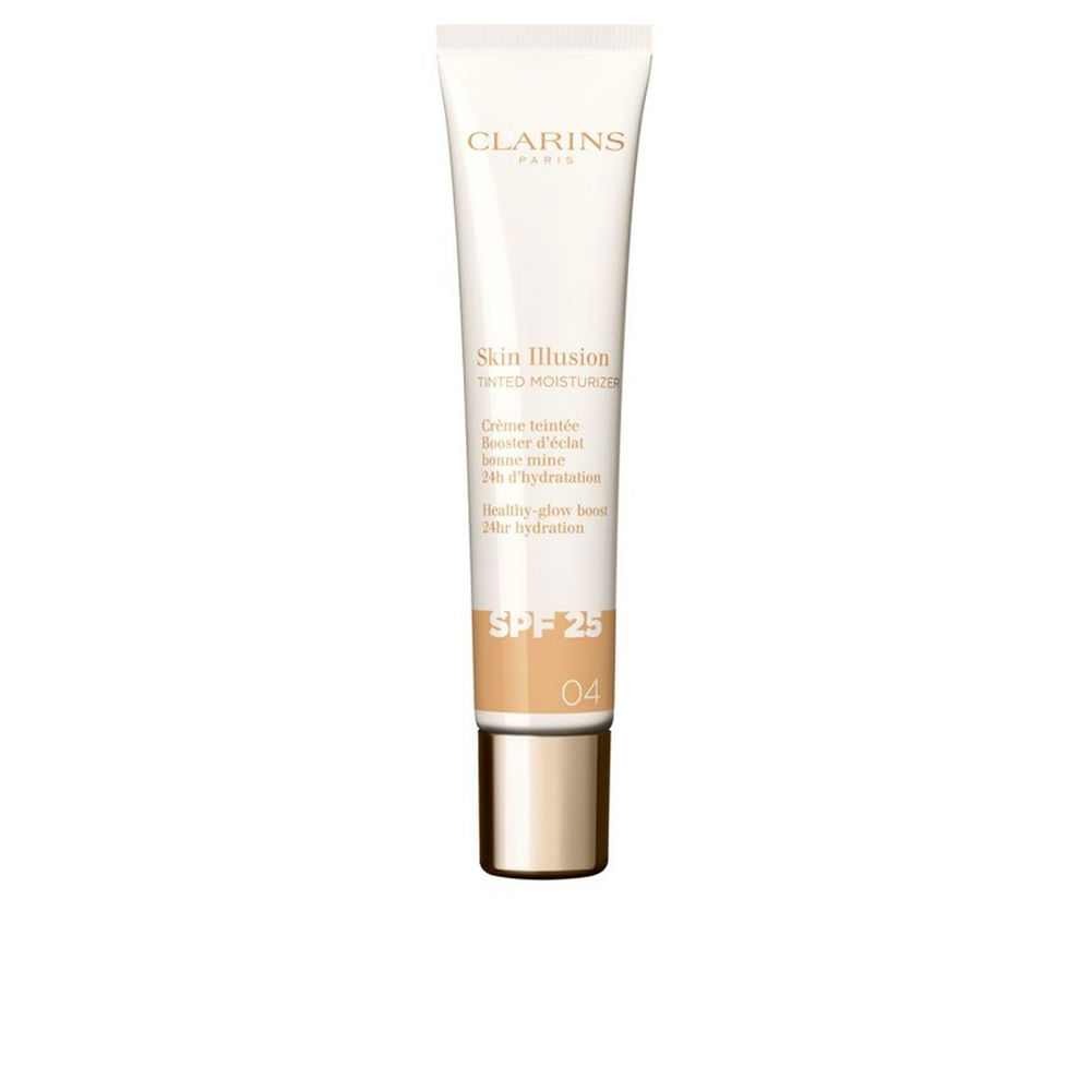 ClarinsSkinIllusionTintedMoisturizerSPF25Color0440ml Clarins Skin Illusion Tinted Moisturizer SPF25 Color 04 40ml