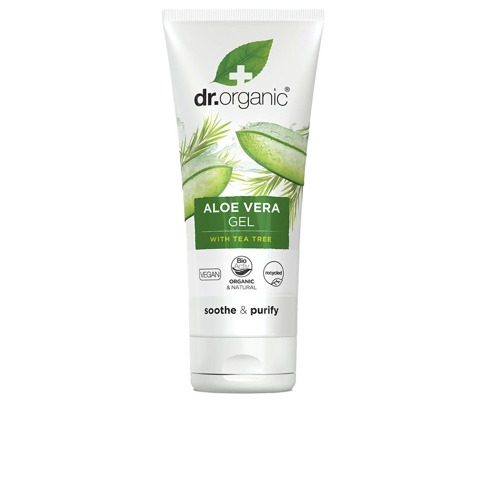 Dr.OrganicAloeVeraGelWithTeaTree200ml Dr. Organic Aloe Vera Gel With Tea Tree 200ml