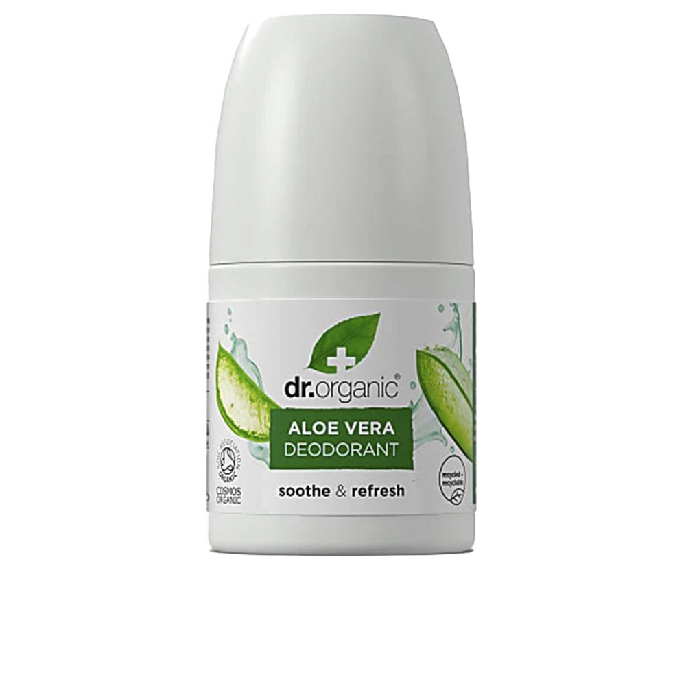 Dr.OrganicAloeVeraRoll-OnDeodorant50ml Dr. Organic Aloe Vera Roll-On Deodorant 50ml