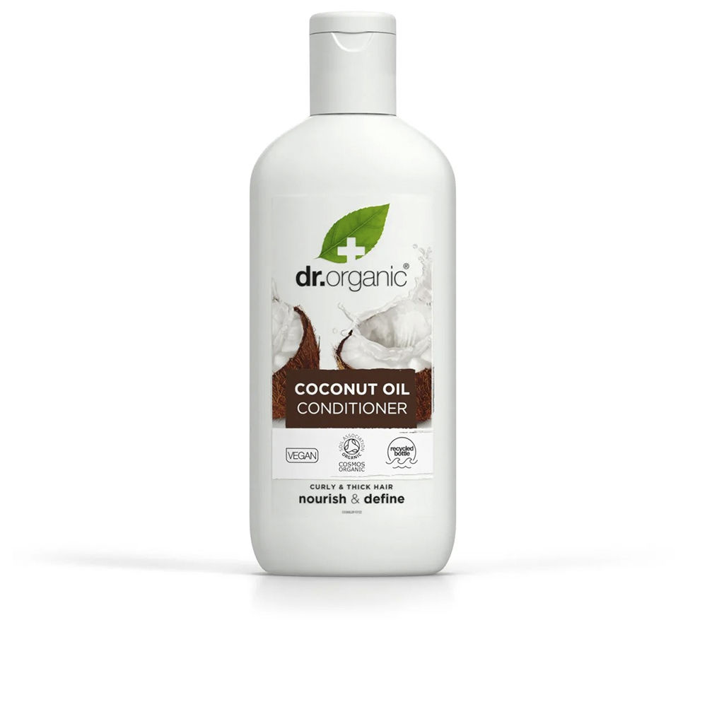 Dr.OrganicCoconutConditioner265ml Bottle of Dr. Organic Coconut Conditioner by Dr. Organic, a conditioner indicated for nourishing and volumizing hair.