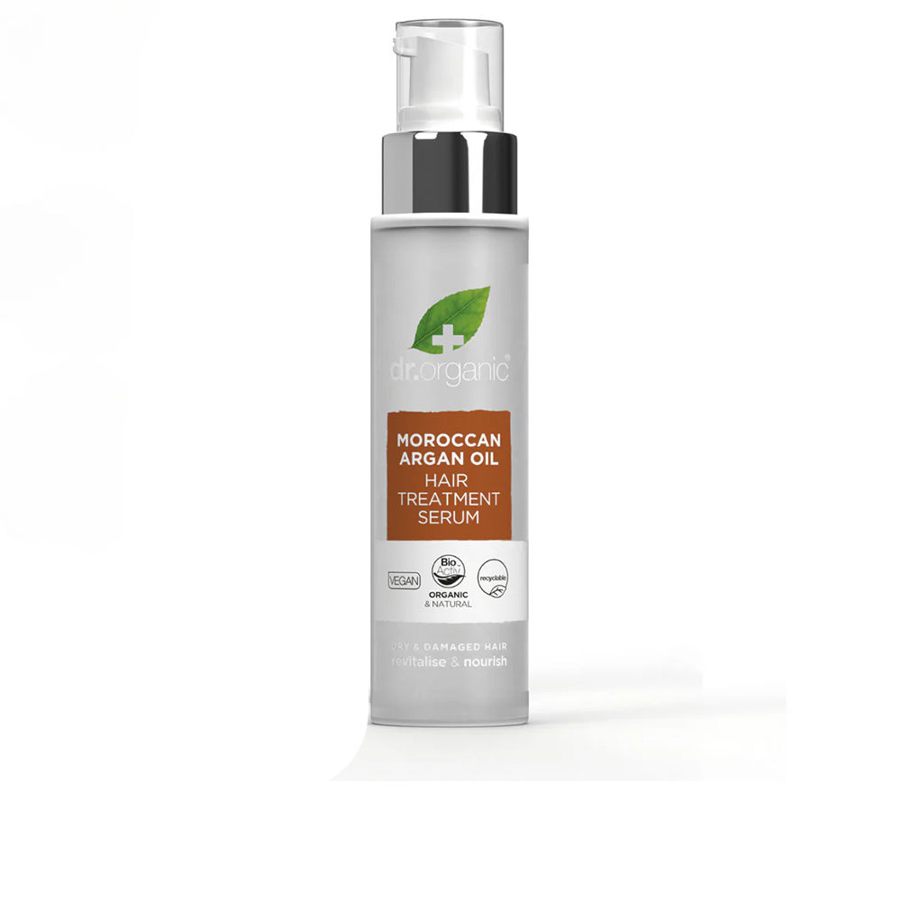 Dr.OrganicMoroccanArganOilHairTreatmentSerum100ml Dr. Organic Moroccan Argan Oil Hair Treatment Serum 100ml