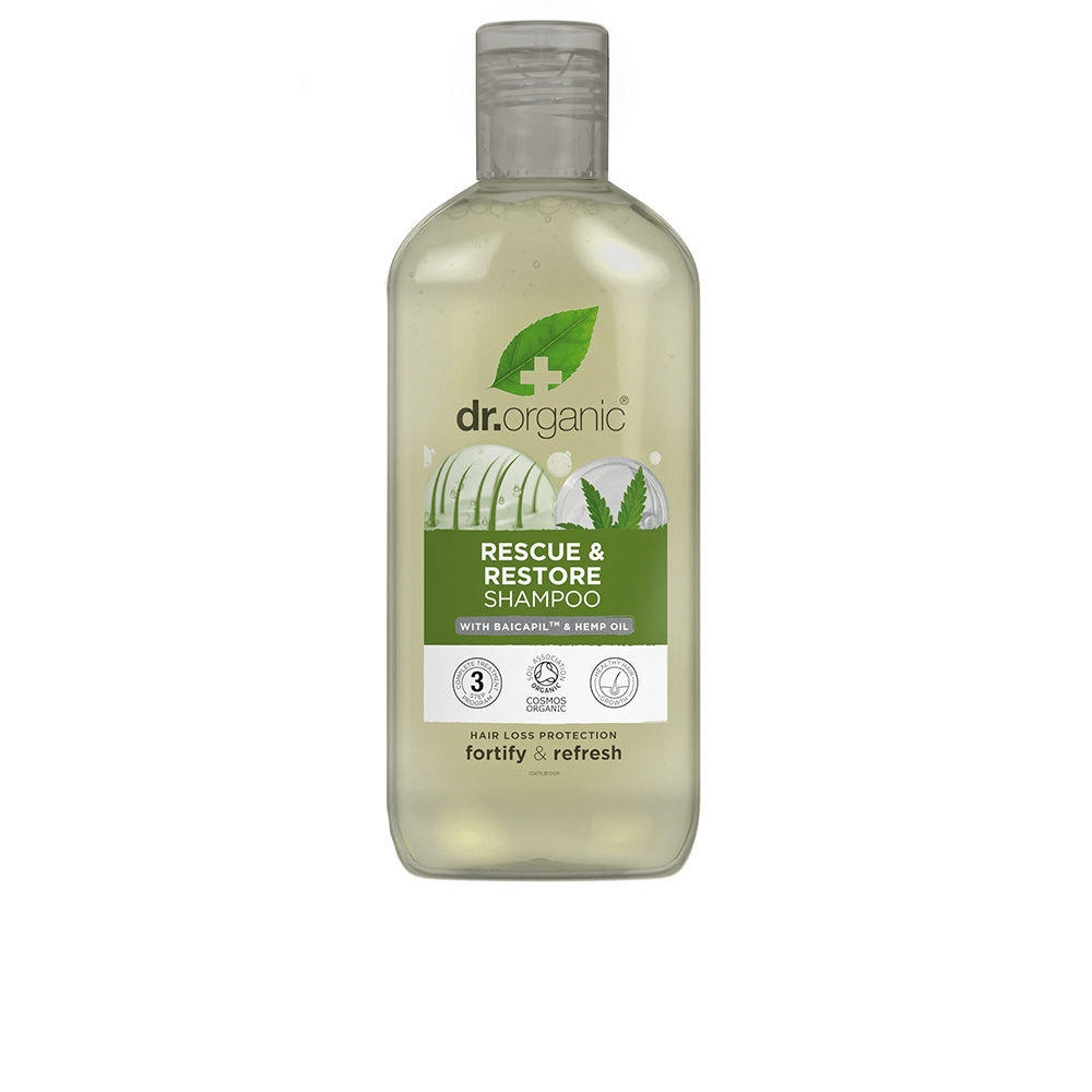 Dr.OrganicRescue&RestoreShampooForFineHair265ml Dr. Organic Rescue & Restore Shampoo For Fine Hair 265ml