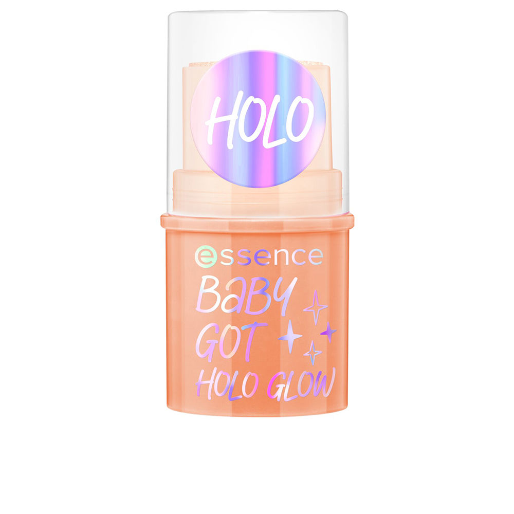 EssenceBabyGotHoloGlowHighlighterStickColor10Apricotly5g Essence Baby Got Holo Glow Highlighter Stick Color 10 Apricotly 5g