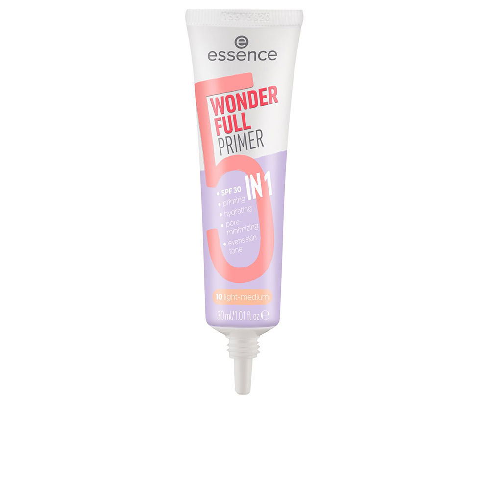 EssenceWonderFull5-In-1PrimerColor10LightMedium30ml Essence Wonder Full 5-In-1 Primer Cor 10 Claro Médio 30ml - Image 1